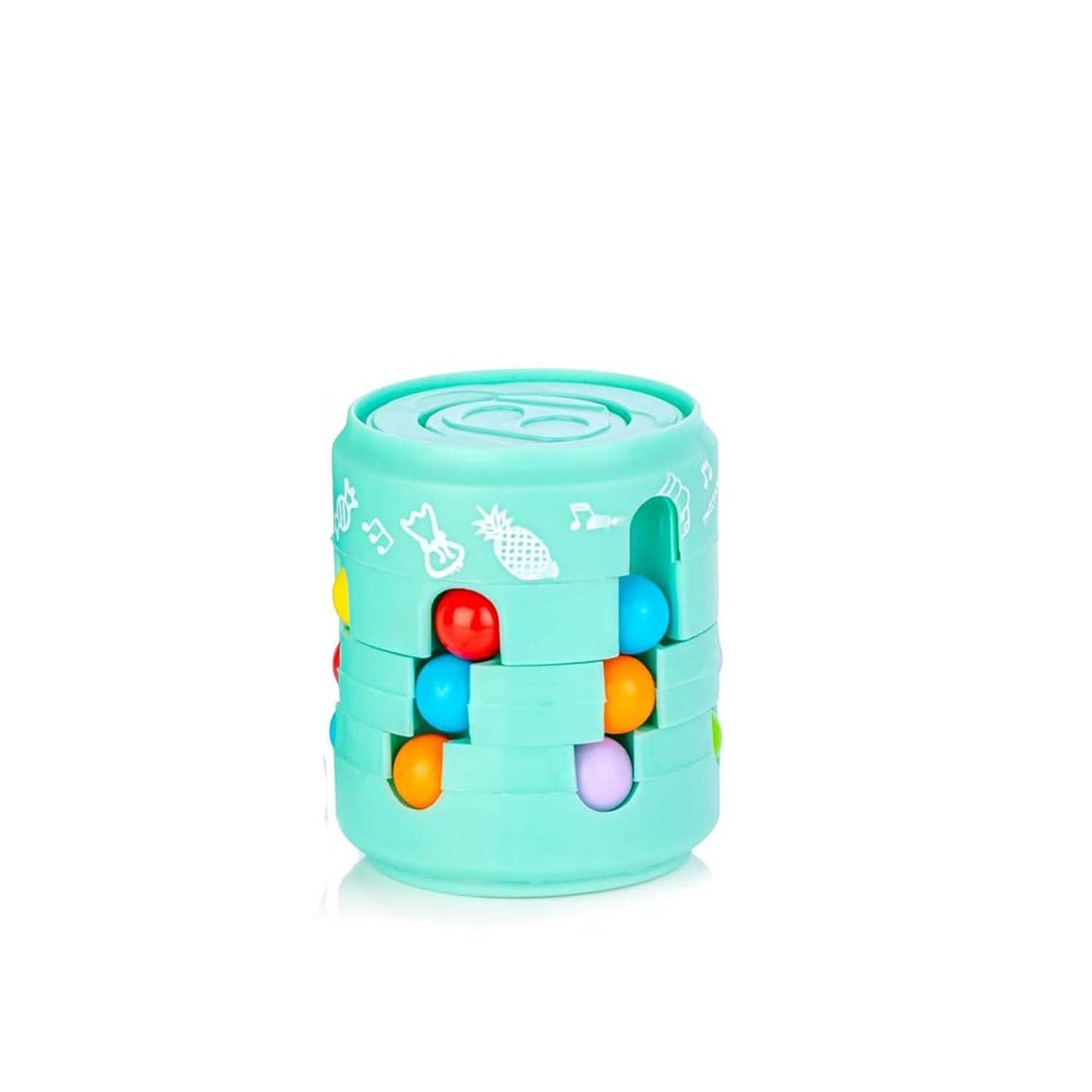 Can Cube Toy Magic Bean Rotating Sliding Puzzle Game